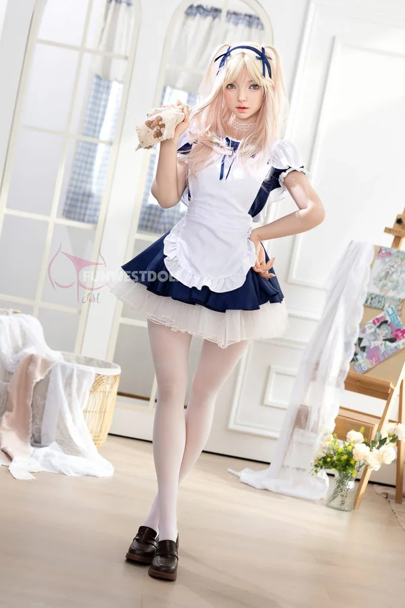 Giselle 159cm A (Real Skin Texture+Movable Jaw) Silicone Sex Doll view 2
