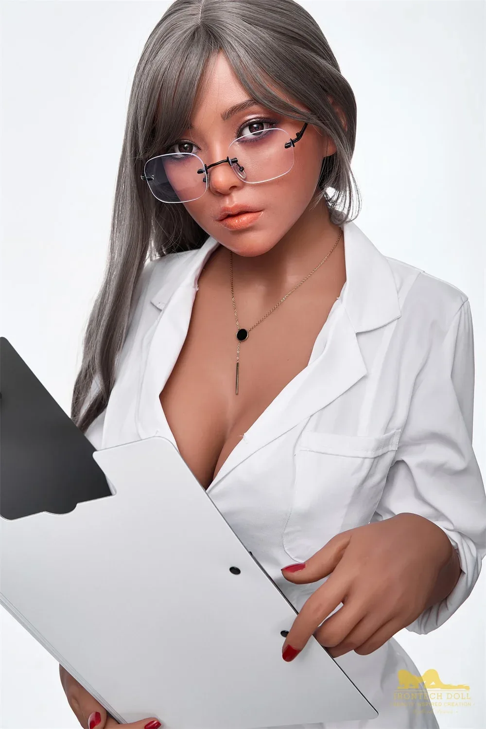 Eileen Dark Tanned S40 164cm Hybrid Sex Doll view 8