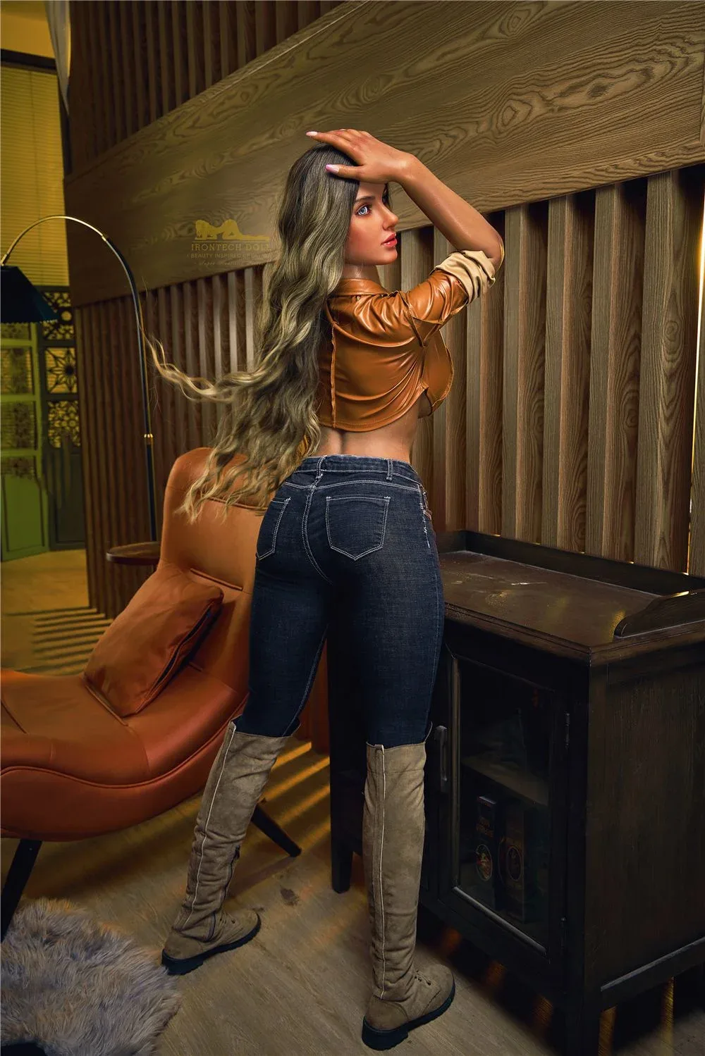 Luna Tanned S17 165cm Silicone Sex Doll view 3