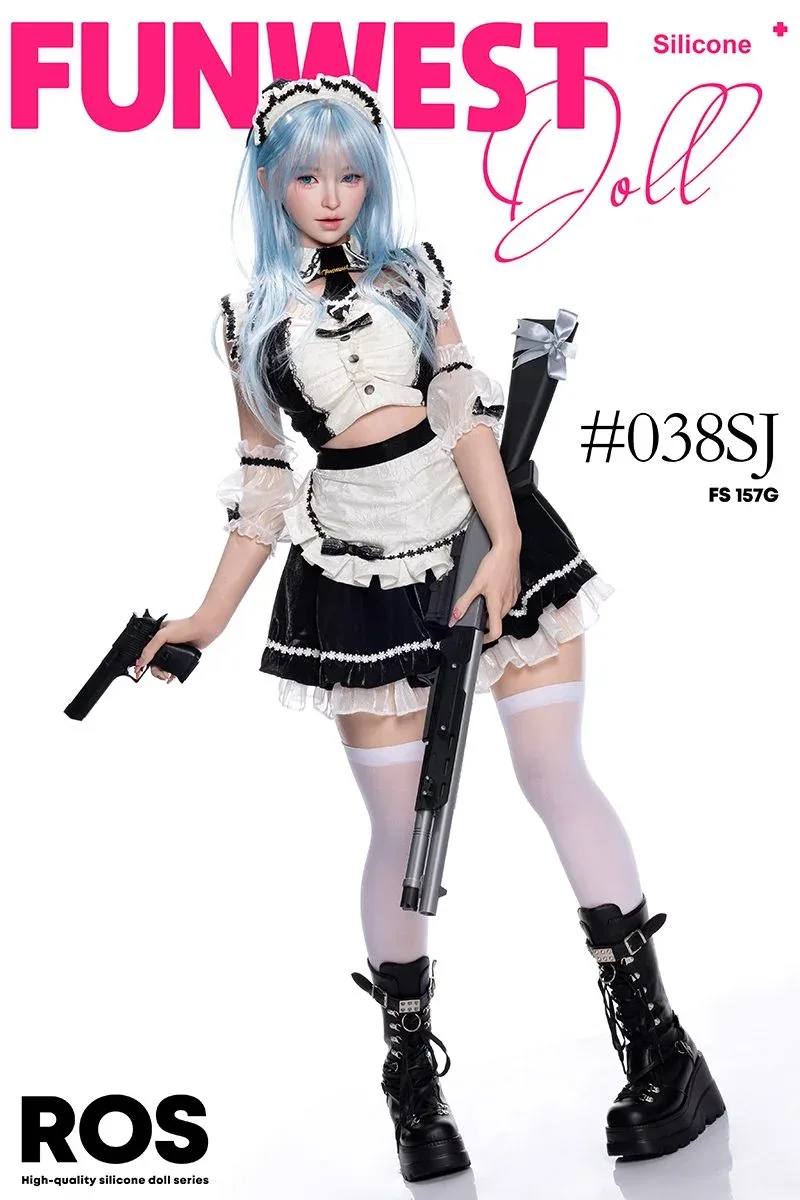 Alice 157cm G (Real Skin Texture+Movable Jaw) Silicone Sex Doll view 8