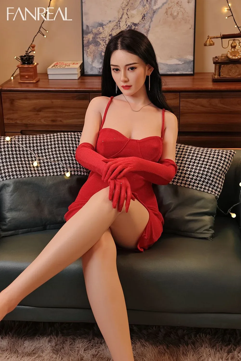 Ling 170D Fair Silicone Sex Doll view 6