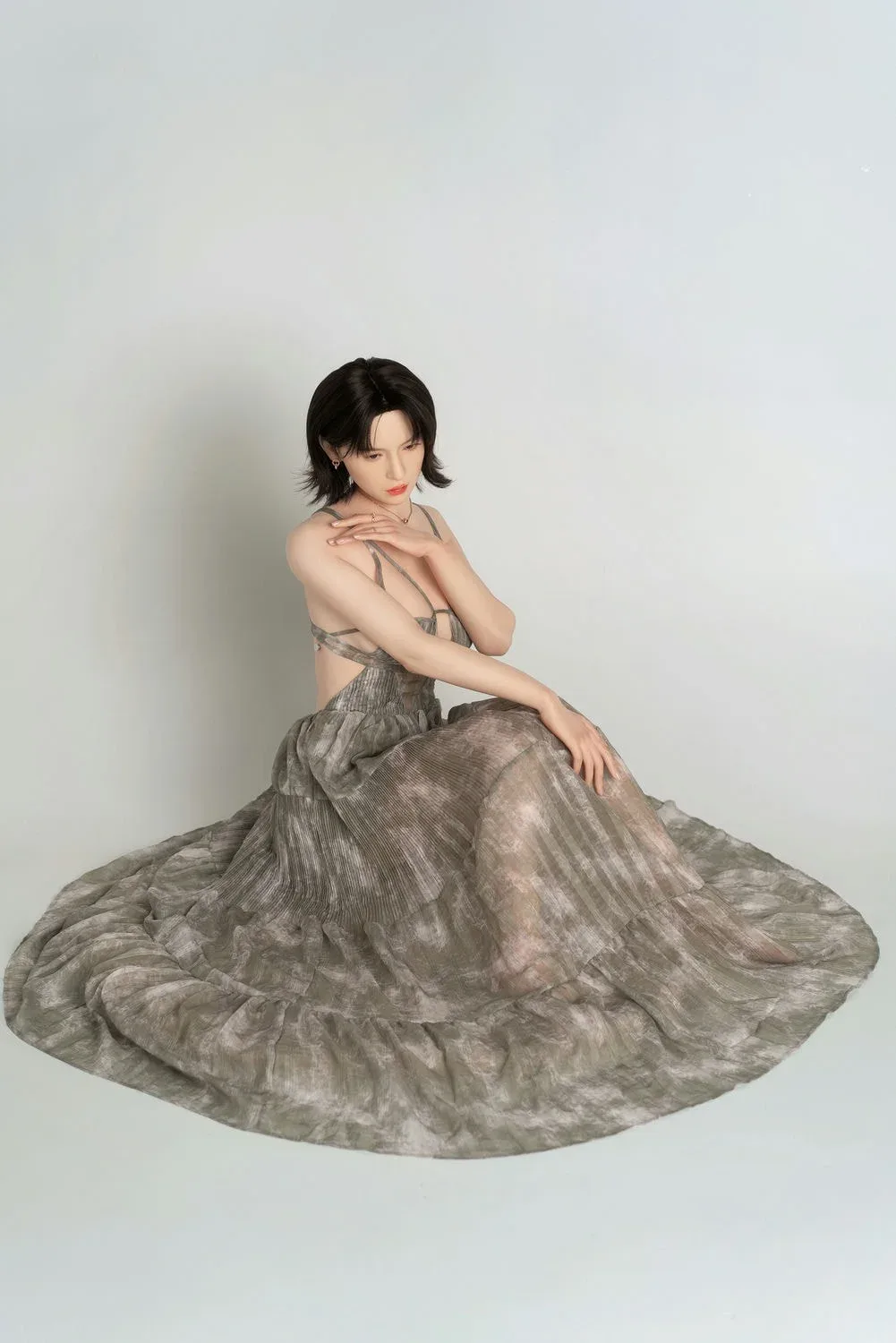Nia GE123 Fair 170cm Silicone Sex Doll view 7