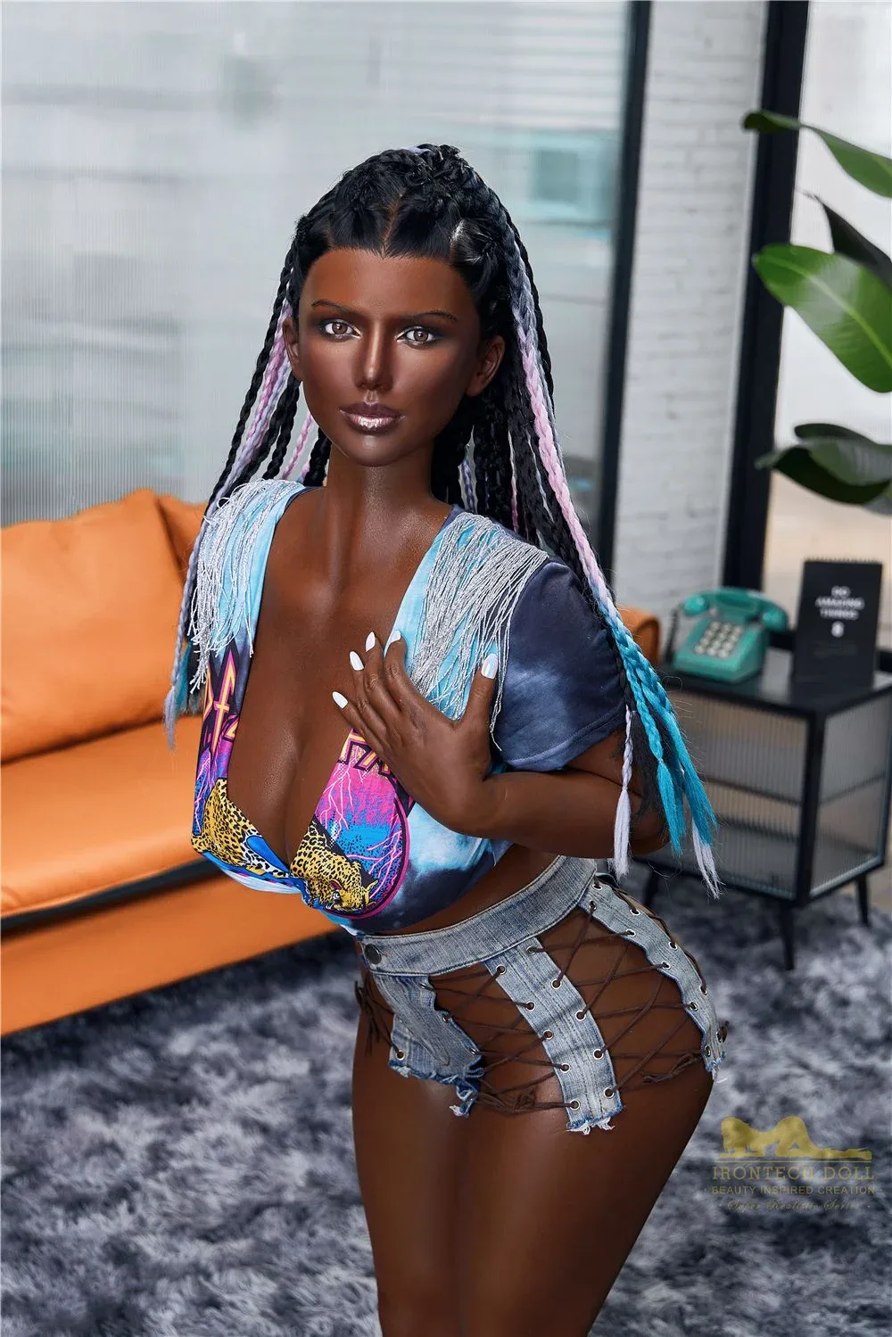 Celine Black S13 160cm Silicone Sex Doll view 5