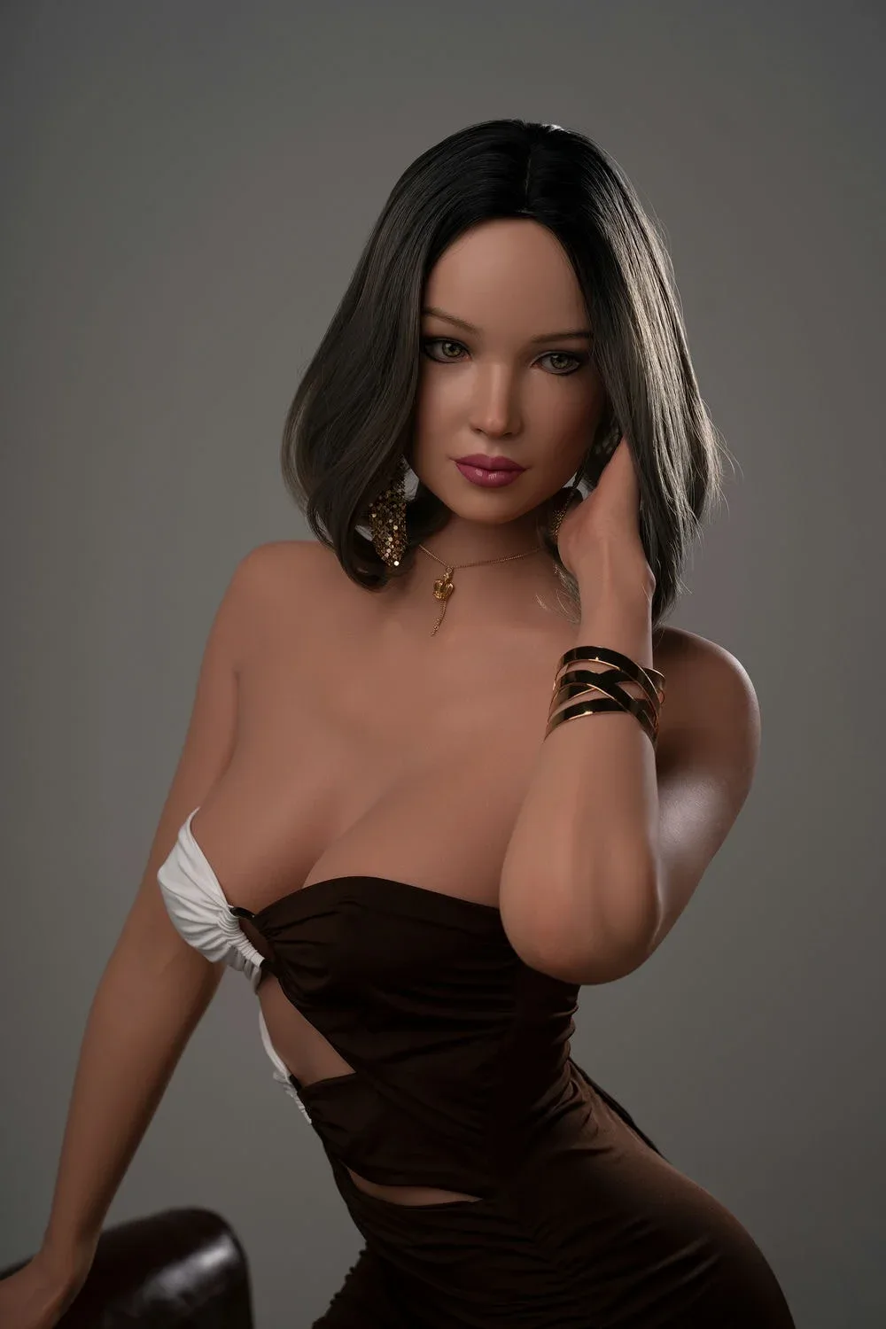 Dana GE49 Tan 170cm Silicone Sex Doll view 2