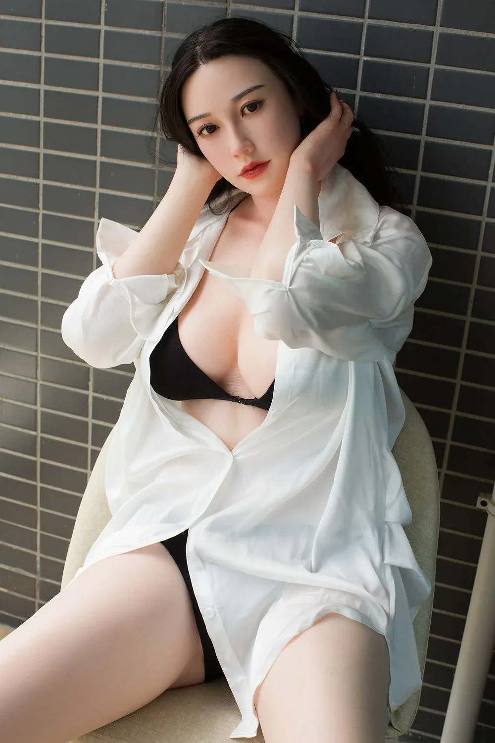 Vivi 172E Fair Silicone Sex Doll view 4