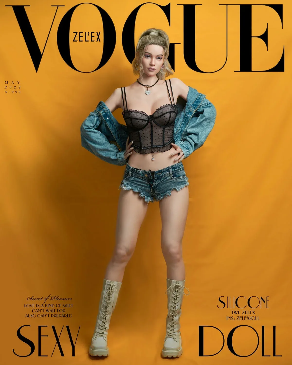 Celeste GE46 Fair 170cm Silicone Sex Doll view 2