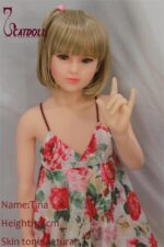 JCDOLL + CATDOLL 115CM Tina TPE Mini Sex Doll