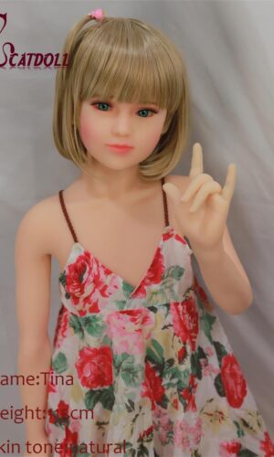 JCDOLL + CATDOLL 115CM Tina TPE Mini Sex Doll
