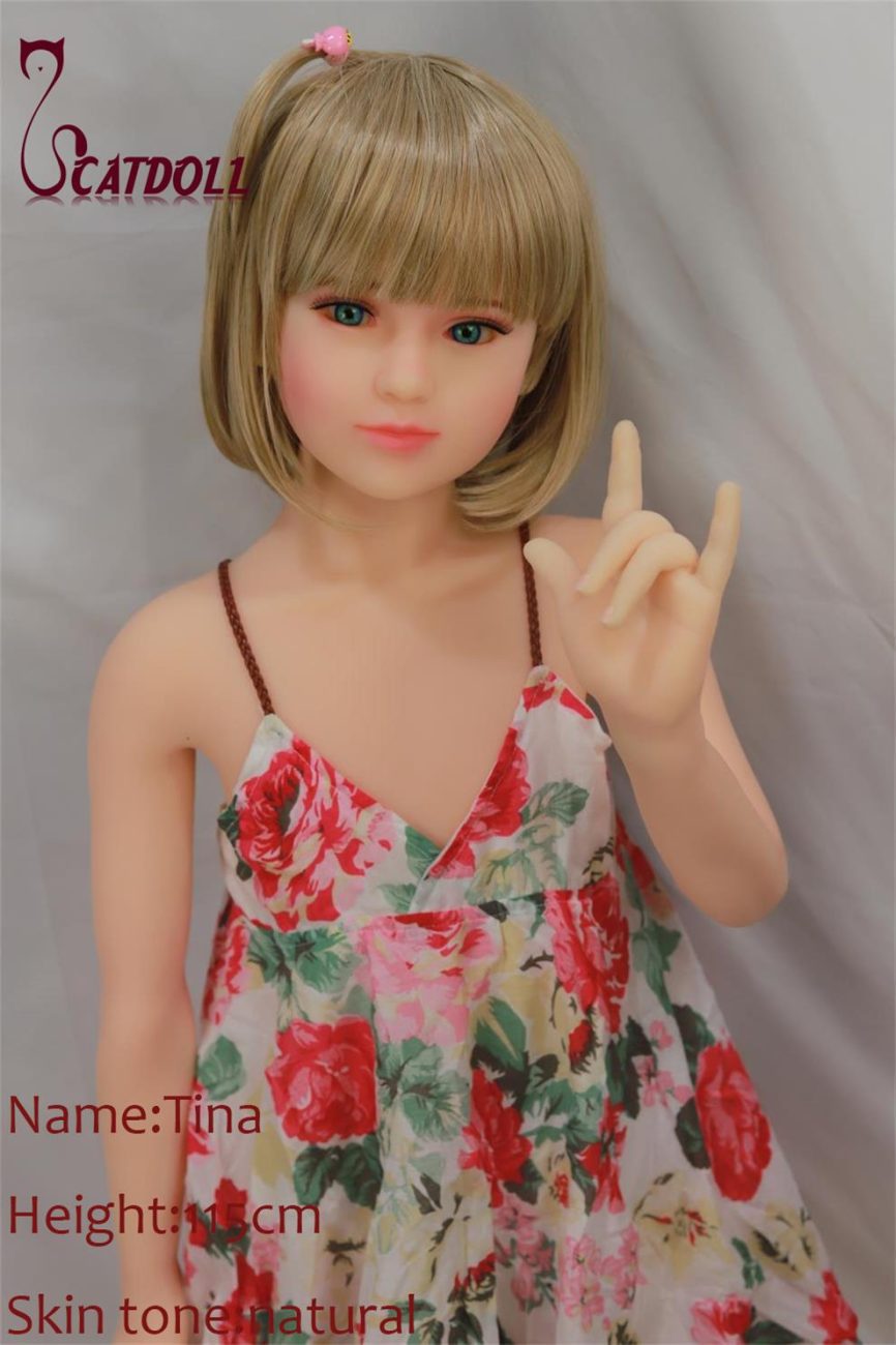JCDOLL + CATDOLL 115CM Tina TPE Mini Sex Doll