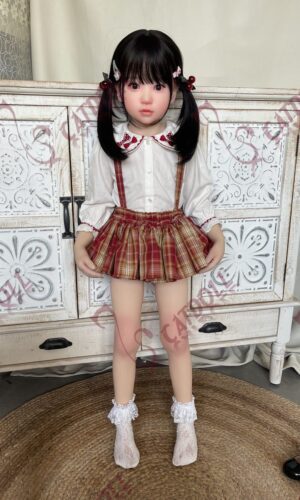 JCDOLL + CATDOLL Nanako 109CM TPE Mini Sex Doll (Soft Silicone Head with Pale Tone)