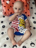 JCDOLL + CATDOLL 66cm Baby Boy Silicone Doll – Lifelike Newborn Style