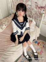 JCDOLL + CATDOLL 140CM Qing TPE Mini Sex Doll