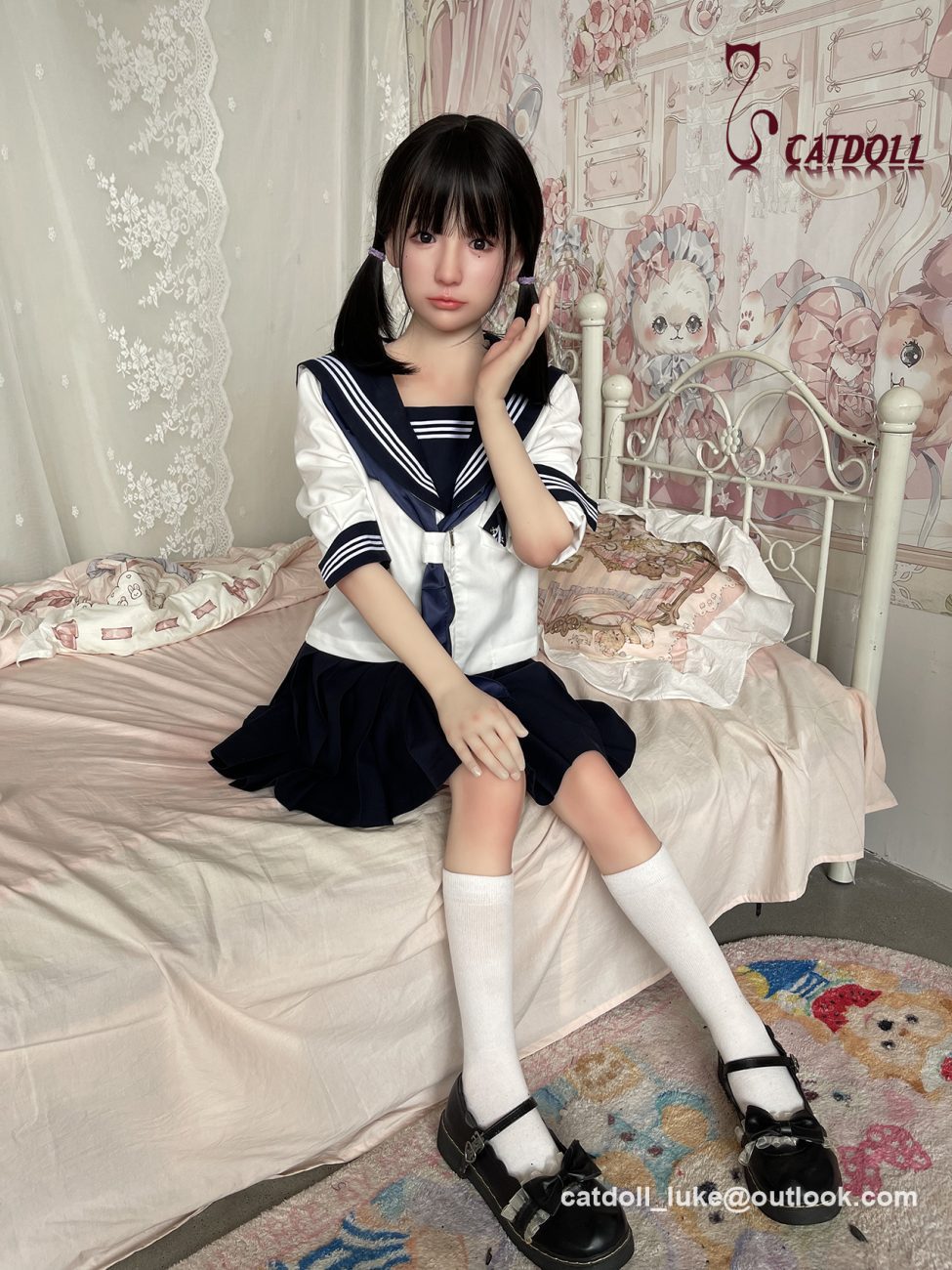 JCDOLL + CATDOLL 140CM Qing TPE Mini Sex Doll - Image 4