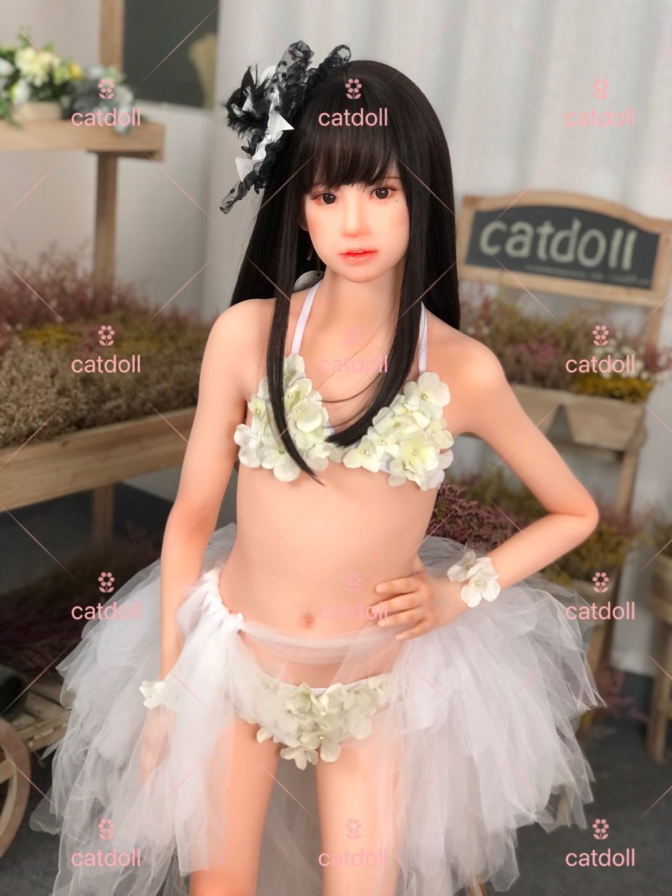 JCDOLL + CATDOLL 135CM Vivian Mini Sex Doll
