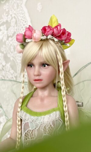 JCDOLL + CATDOLL 60CM Sasha Silicone Mini Sex Doll (Elf Ear)