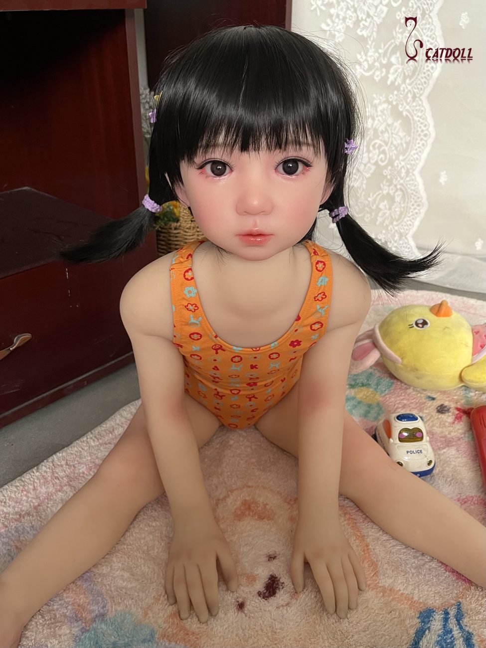 JCDOLL + CATDOLL 88CM Maruko (soft Silicone Head with TPE Body)