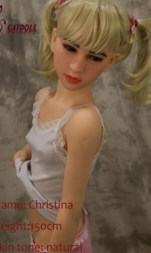 JCDOLL + CATDOLL 146CM Christina TPE Mini Sex Doll
