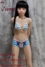 JCDOLL + CATDOLL 146CM Mila TPE Mini Sex Doll