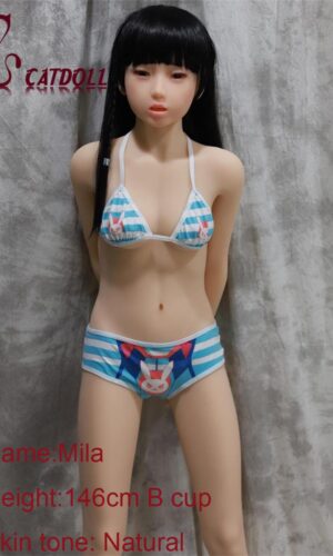 JCDOLL + CATDOLL 146CM Mila TPE Mini Sex Doll
